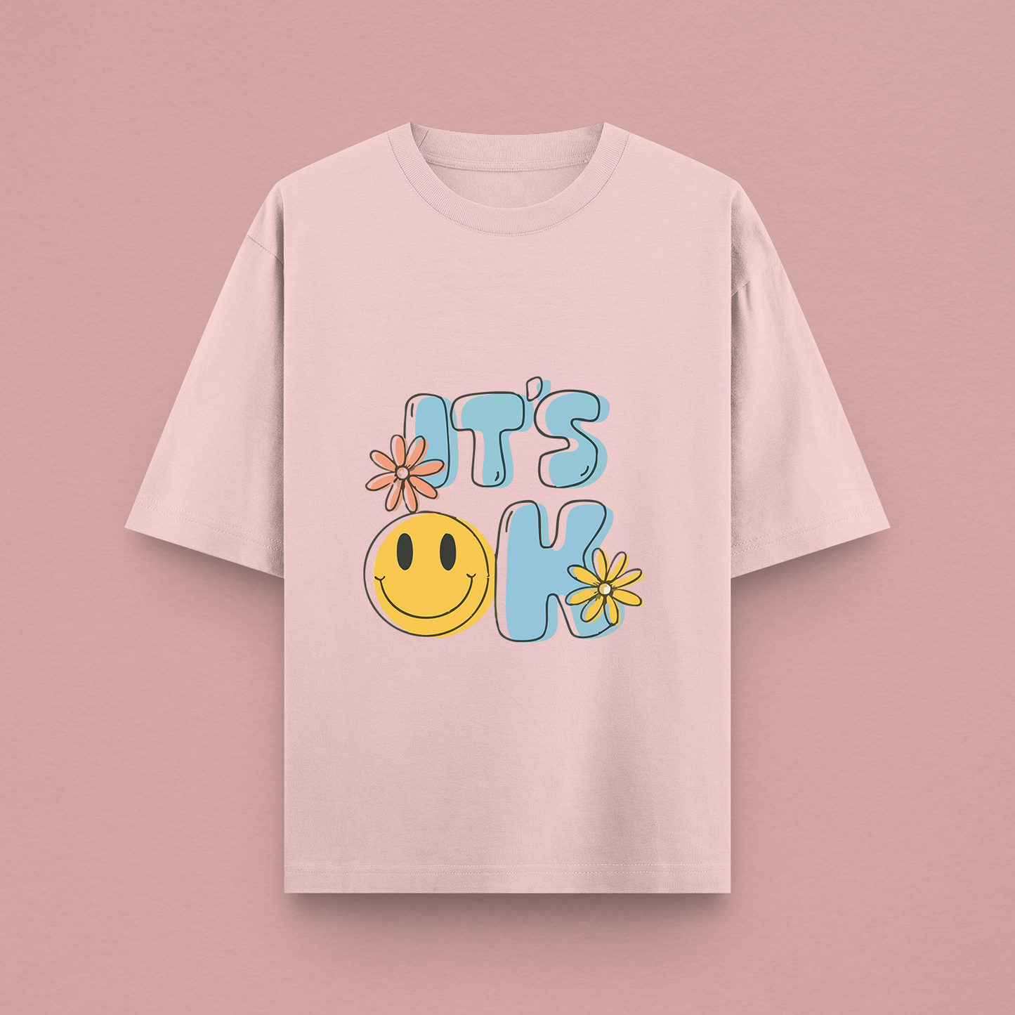 It’s OK Smiley Tee