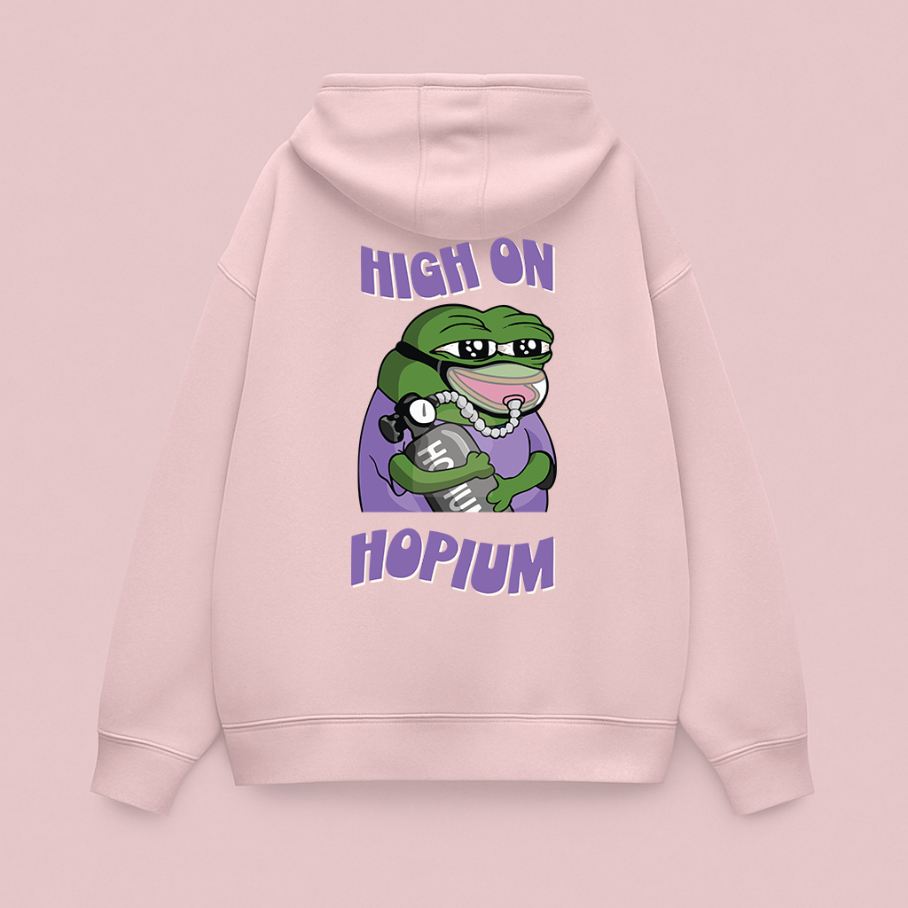 High on Hopium Oversized Hoodie