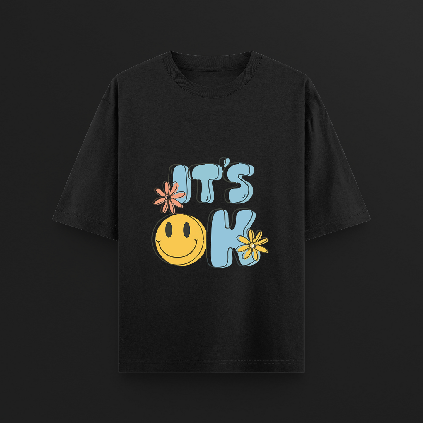 It’s OK Smiley Tee