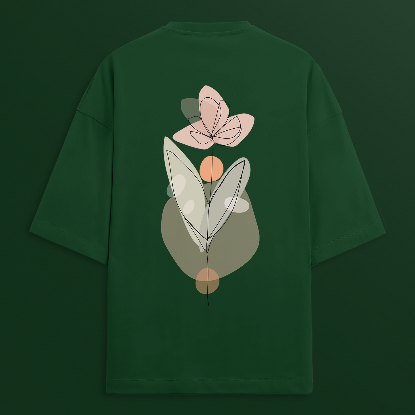 Bloom Back Oversized Tee