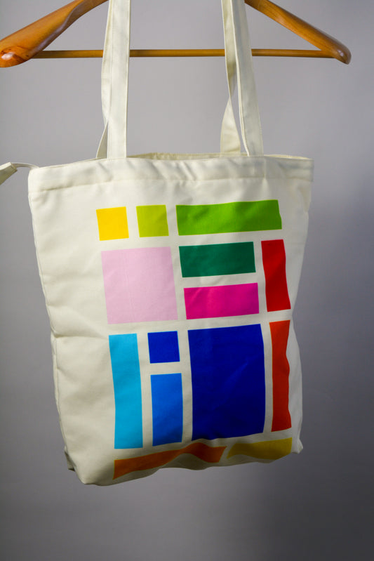 Block Party - Cream | Tote Bag