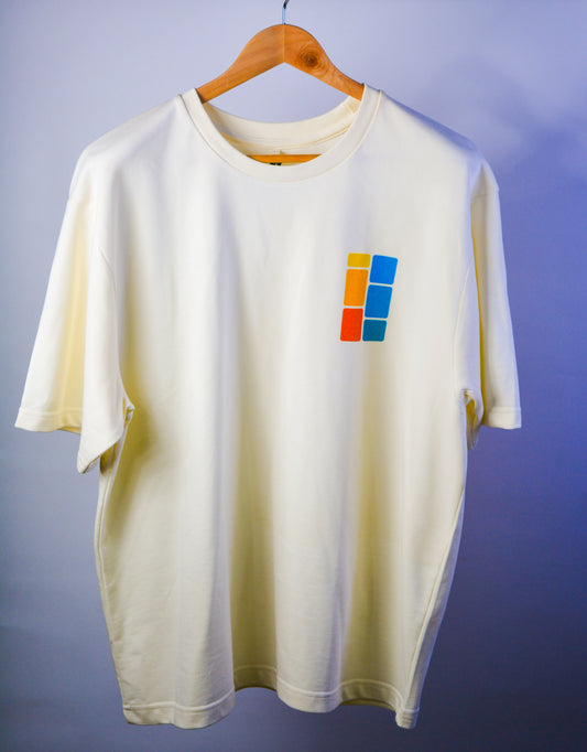 Aqua Block | Oversized Terry Tee