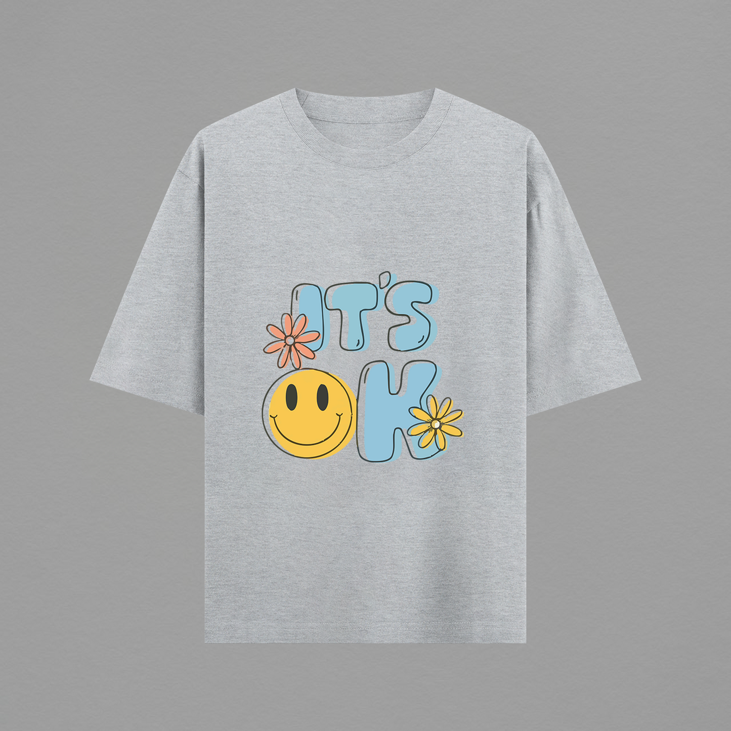 It’s OK Smiley Tee