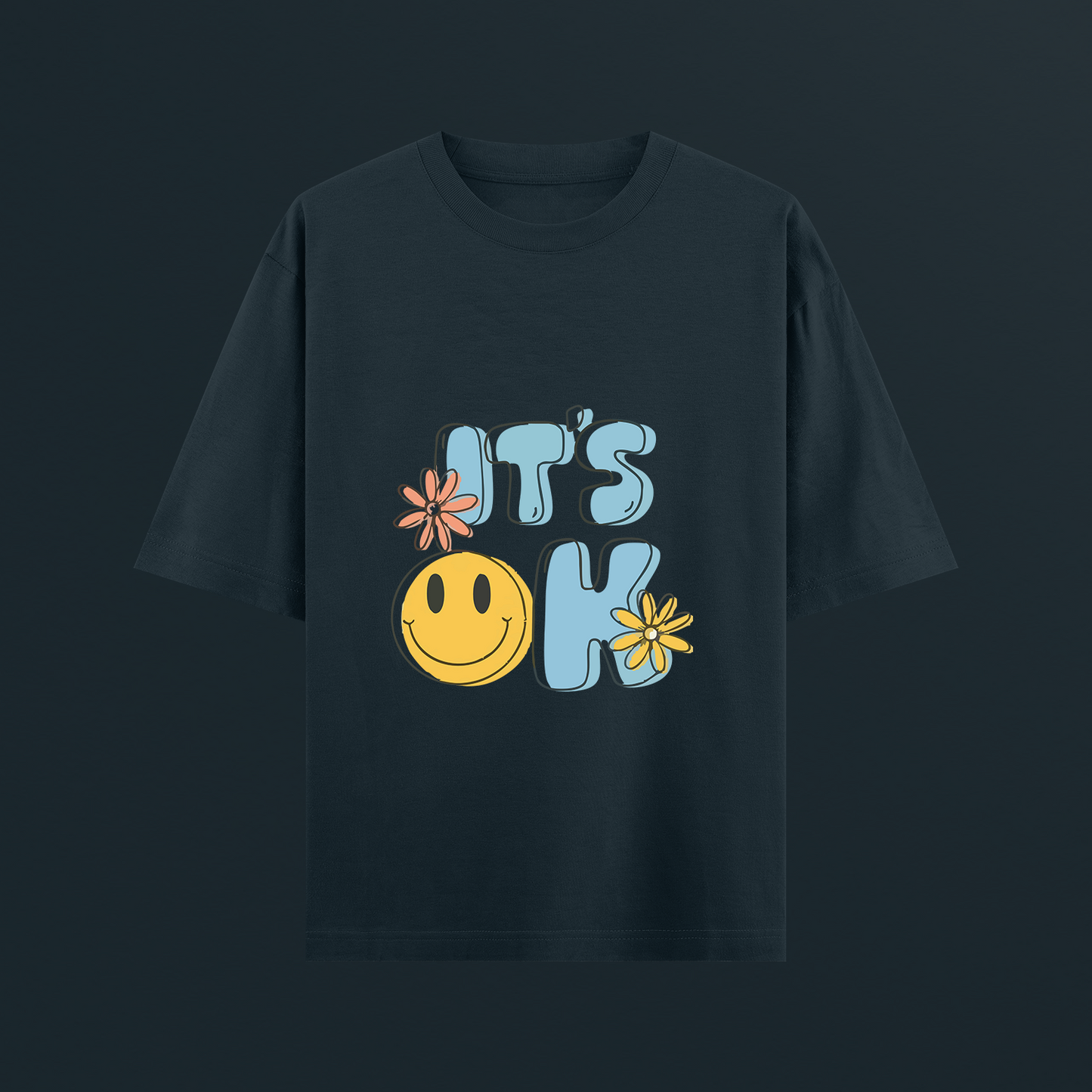 It’s OK Smiley Tee