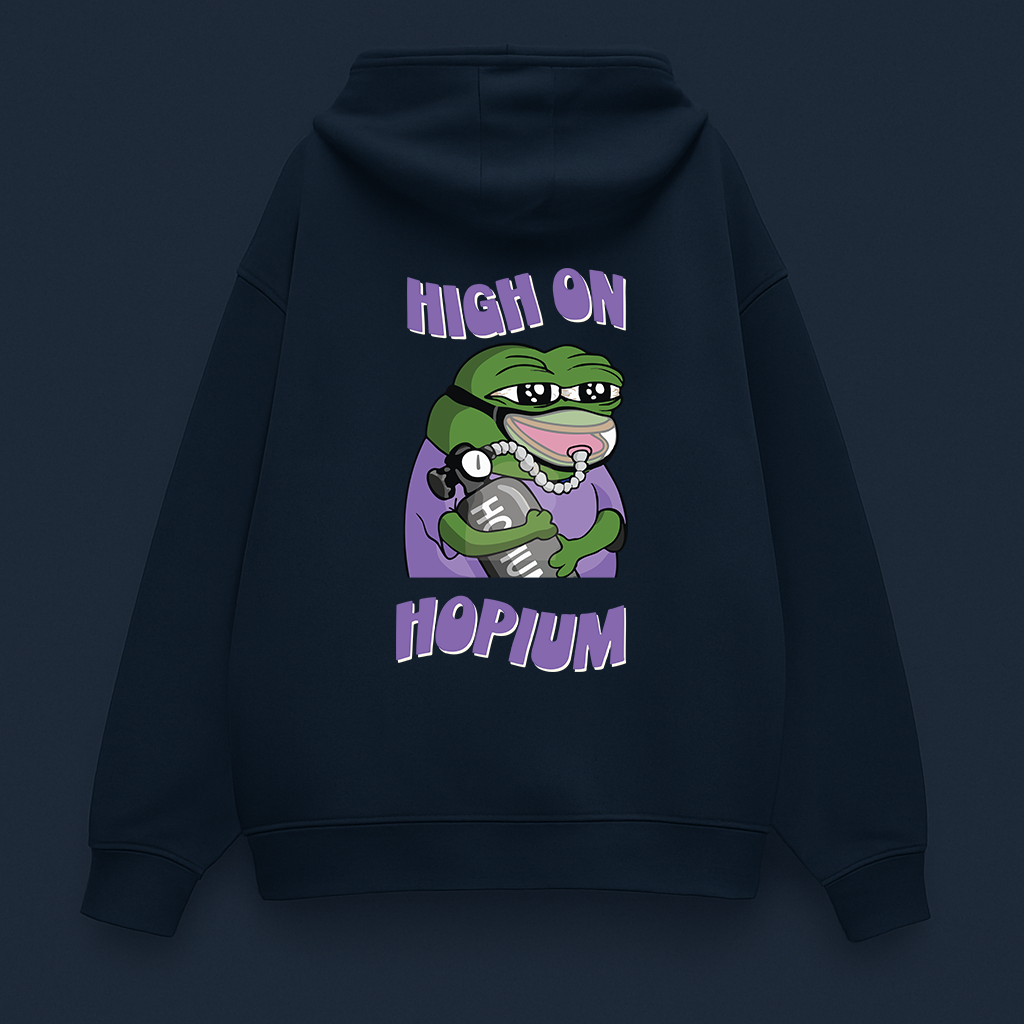 High on Hopium Oversized Hoodie