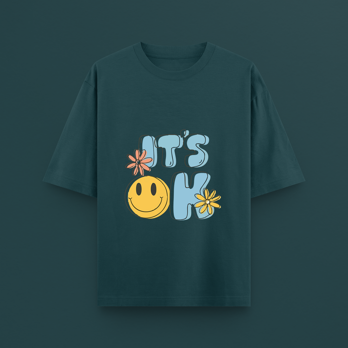 It’s OK Smiley Tee