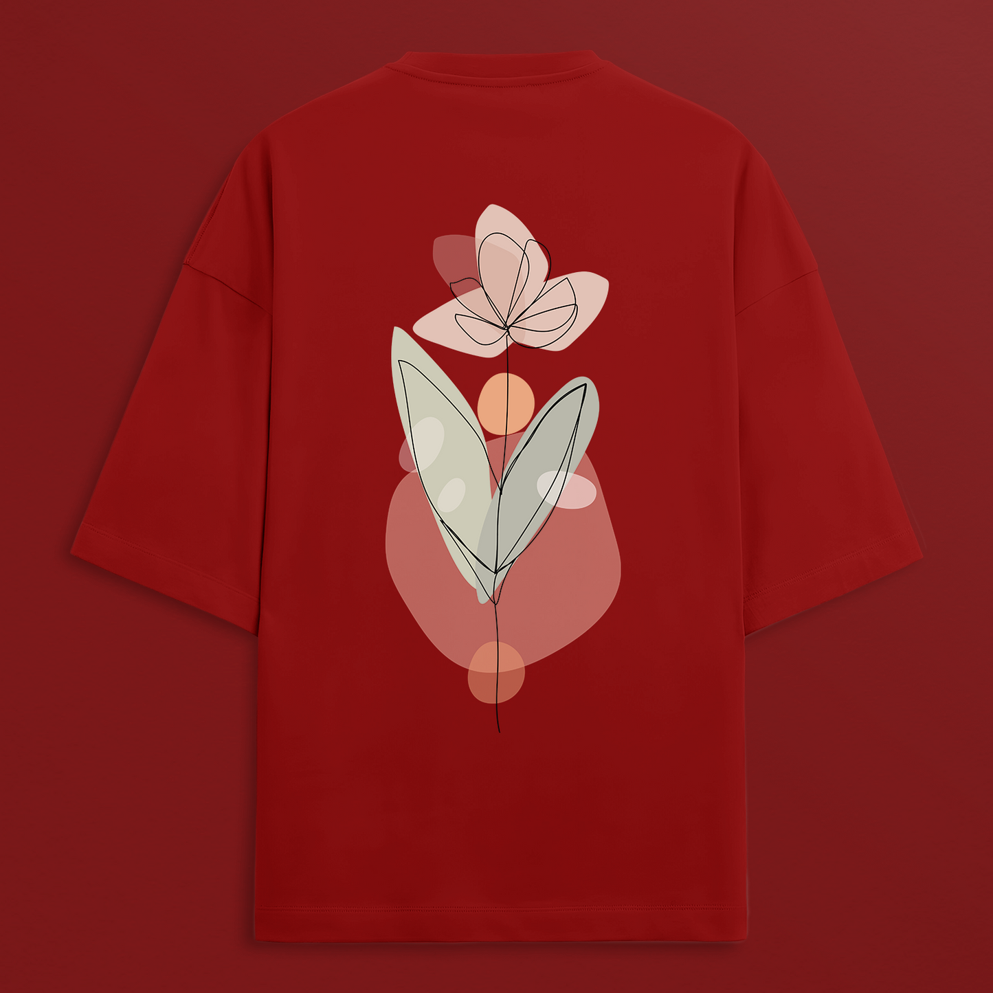 Bloom Back Oversized Tee