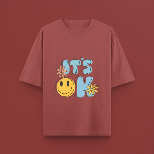 It’s OK Smiley Tee