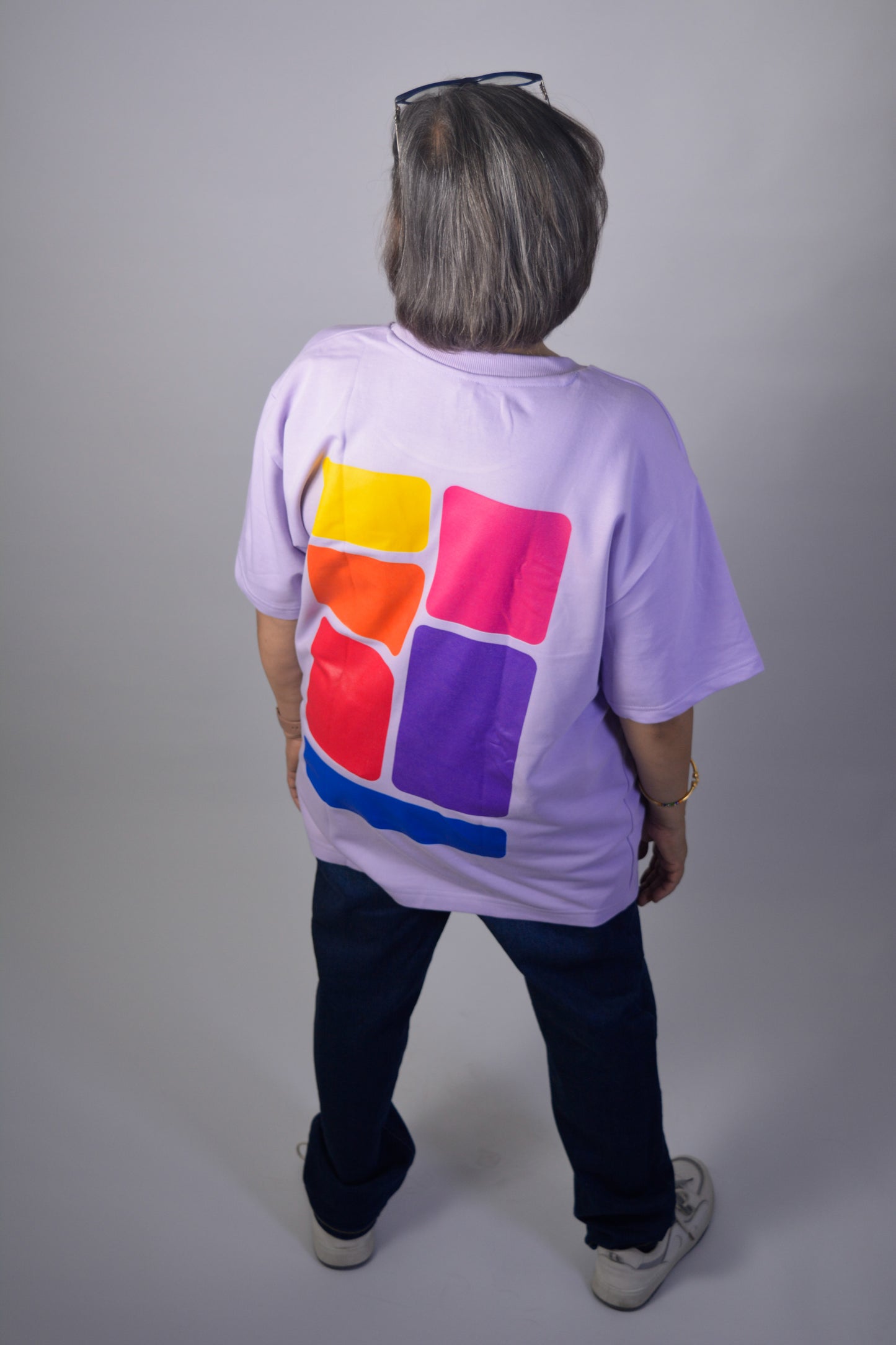 Neon Block | Oversized Terry Tee