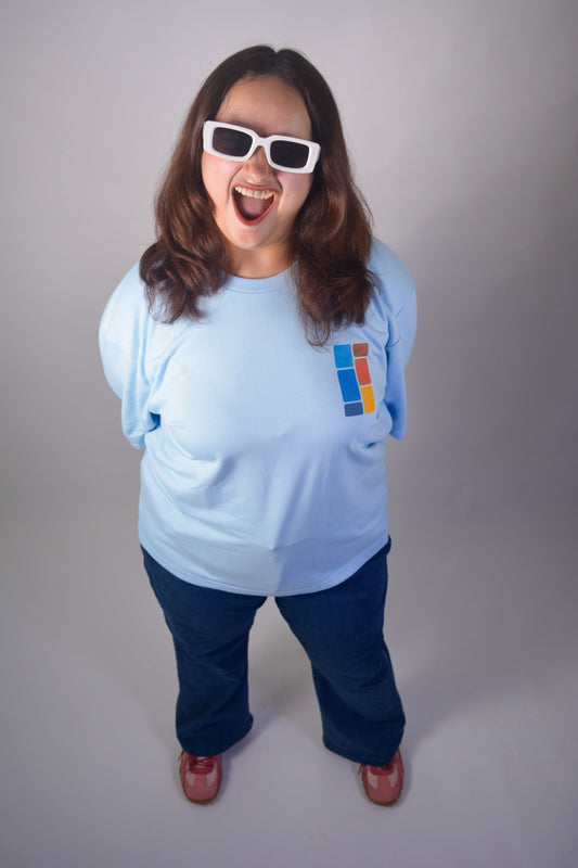 Coastal Block | Oversized Terry Tee