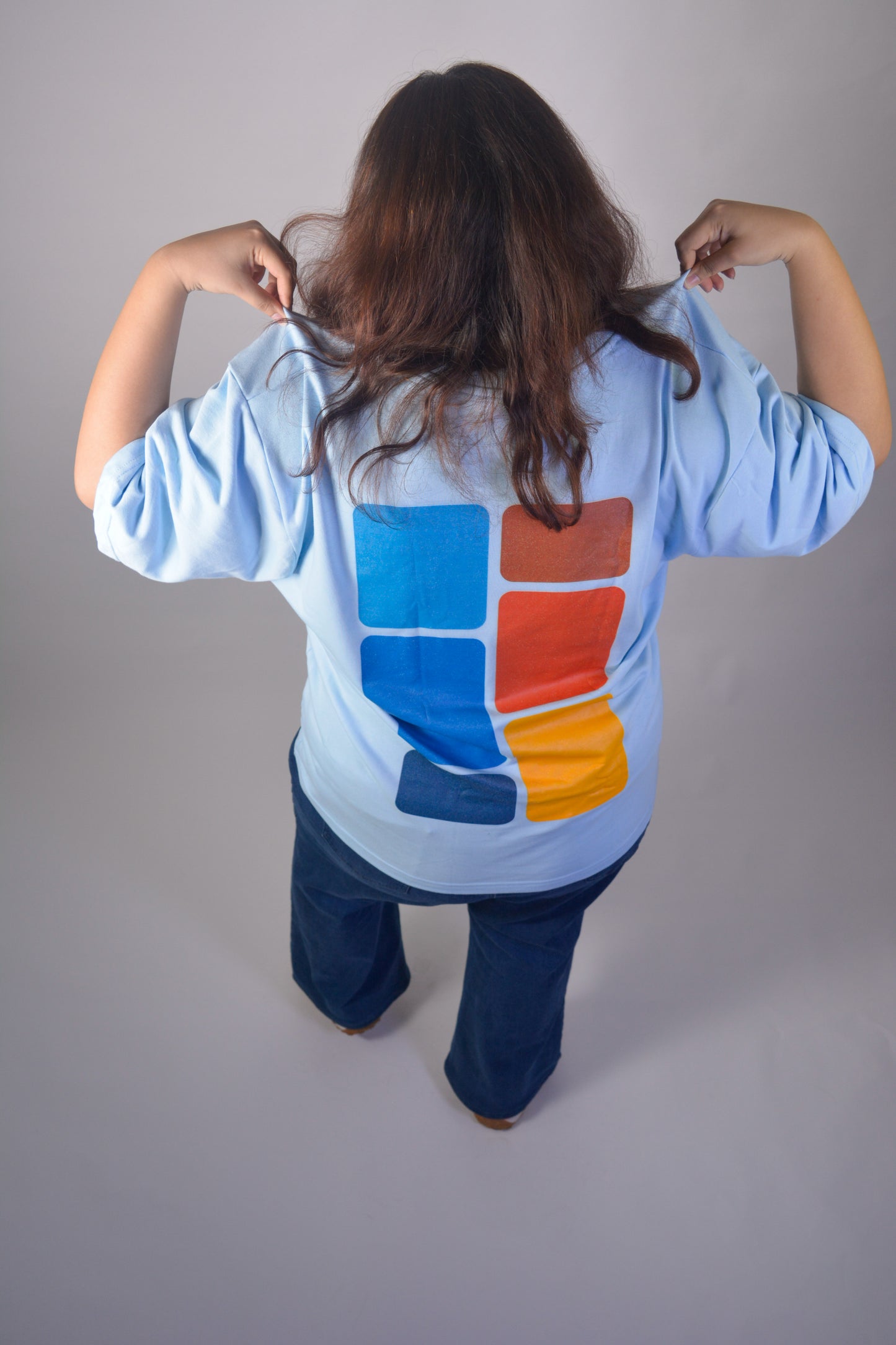 Coastal Block | Oversized Terry Tee