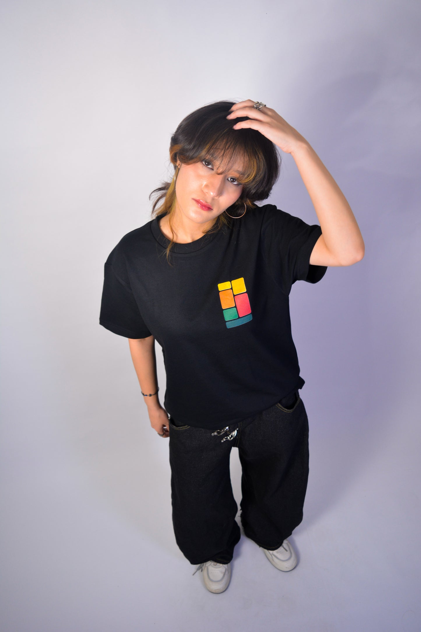 Earth Block | Oversized Terry Tee