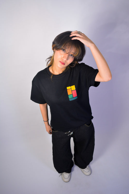 Earth Block | Oversized Terry Tee