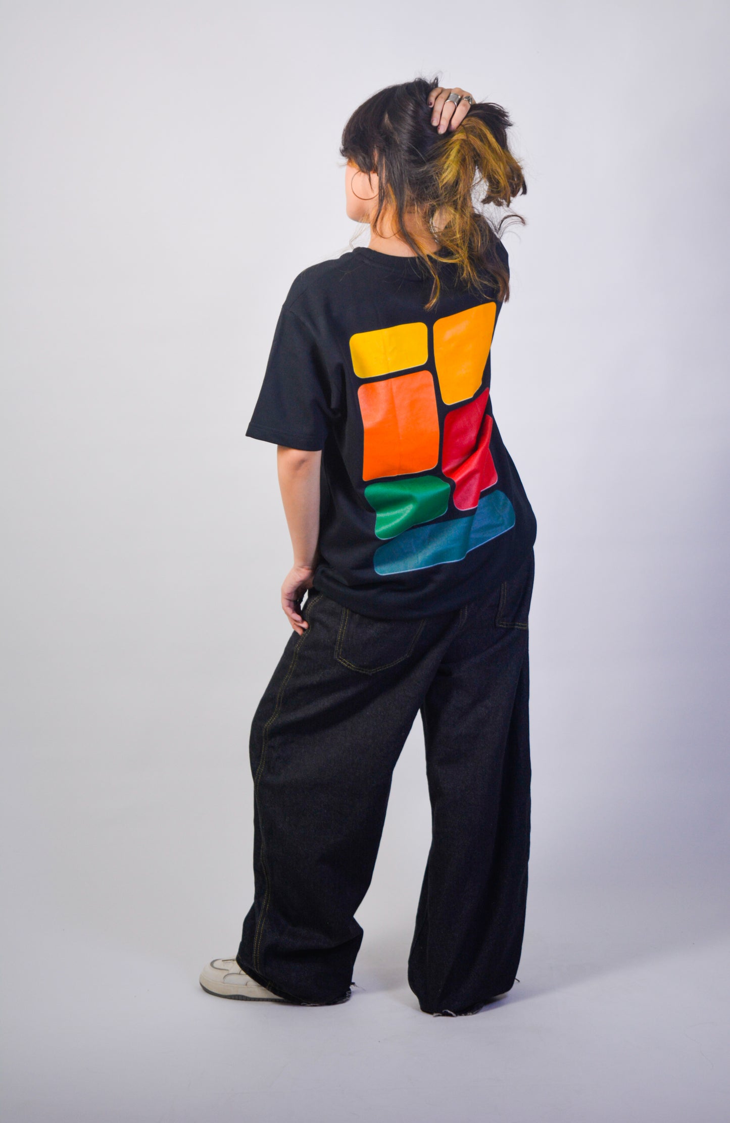 Earth Block | Oversized Terry Tee