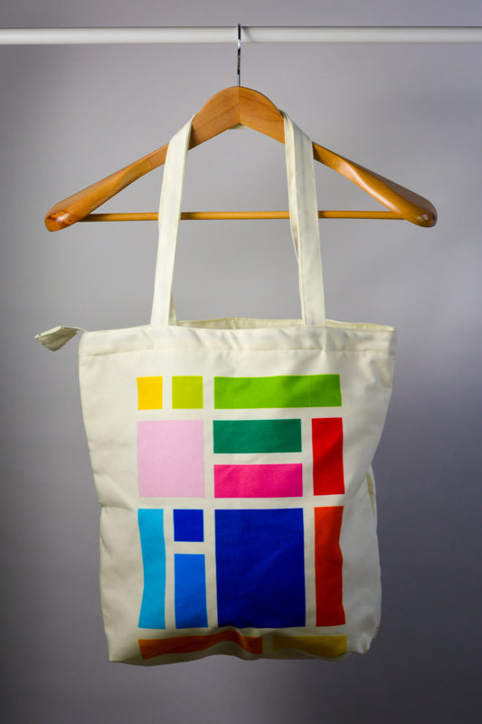 Block Party - Cream | Tote Bag