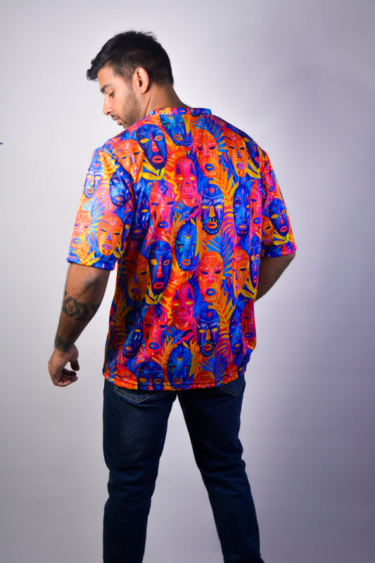 Neon Tribe | Unisex AOP Oversized Tee