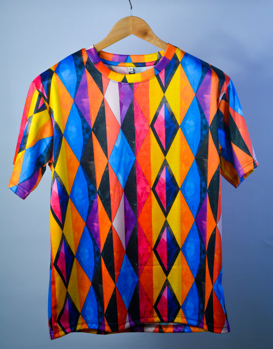 Carnival Prism | Unisex AOP Oversized Tee