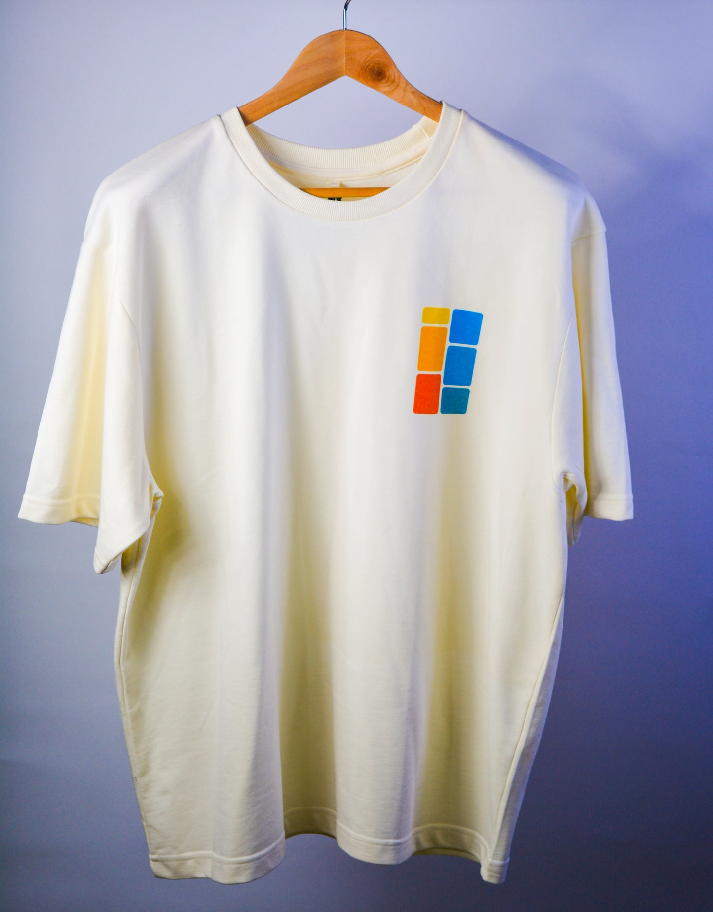 Aqua Block | Oversized Terry Tee