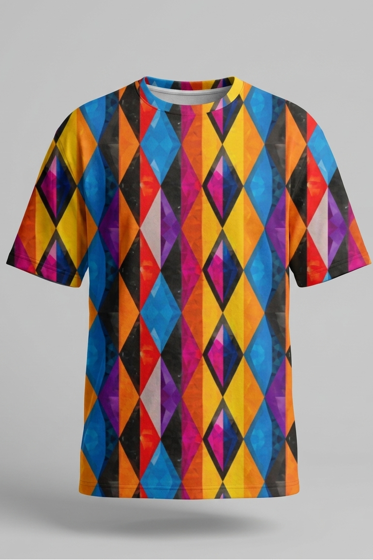 Carnival Prism | Unisex AOP Oversized Tee