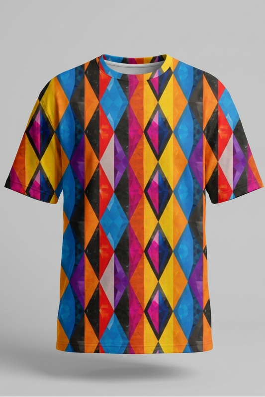 Carnival Prism | Unisex AOP Oversized Tee