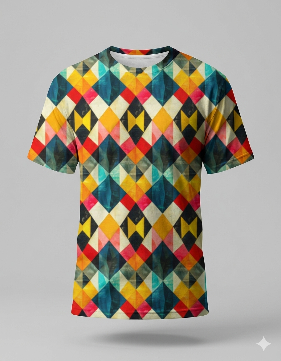 Harlequin | Unisex AOP Oversized Tee