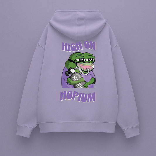 High on Hopium Oversized Hoodie