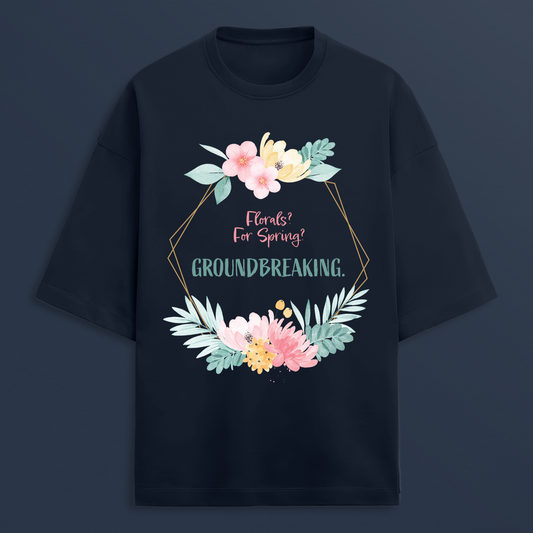 Florals for Spring Oversized Tee