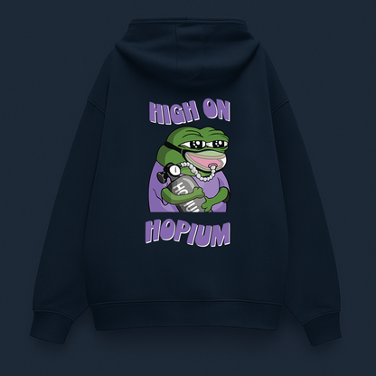 High on Hopium Oversized Hoodie