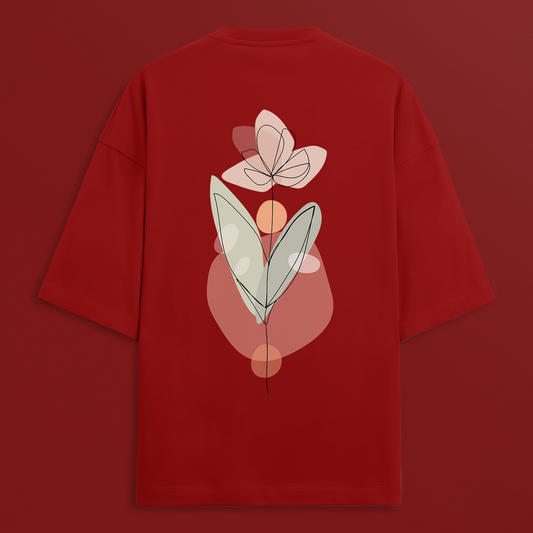 Bloom Back Oversized Tee